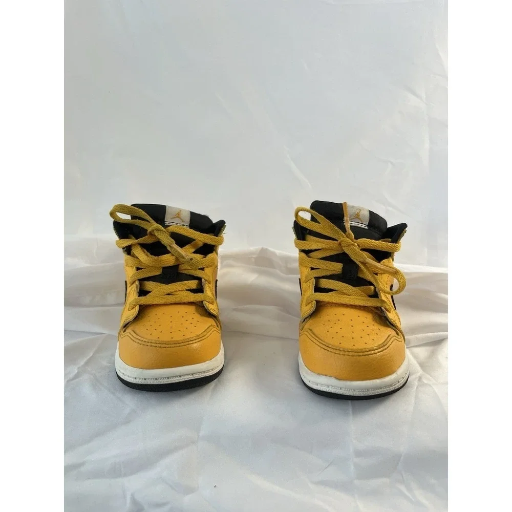 Nike Air Jordan 1‎ Mid University Gold Toddler 7C